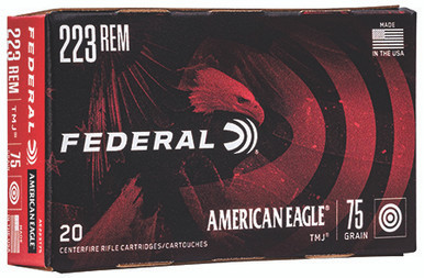 Federal American Eagle .223 Rem 75 Grain Total Metal Jacket