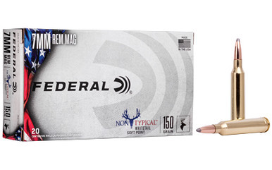 Federal Non-Typical 7mm Rem Mag 150 Grain Non-Typical Soft Point