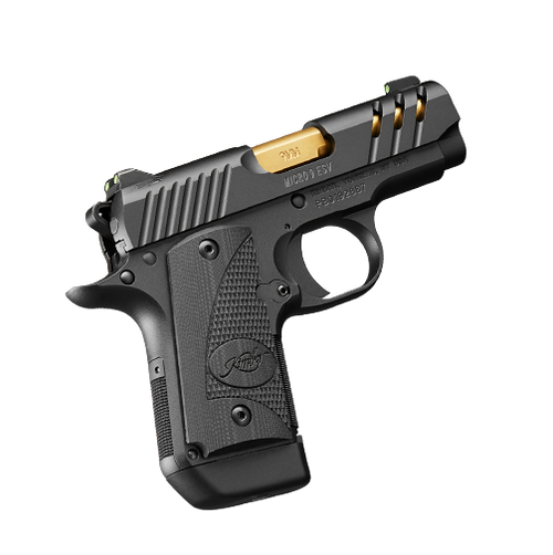 Kimber Micro 9mm ESV Black TiN Gold Barrel