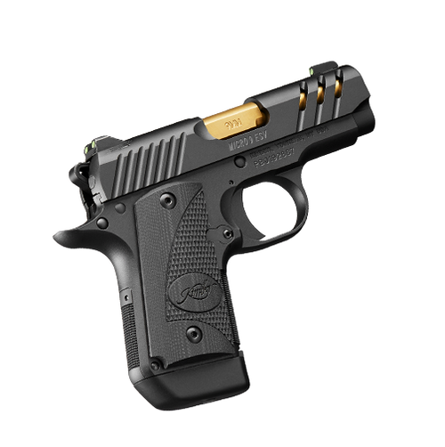 Kimber Micro 9mm ESV Black TiN Gold Barrel view 2