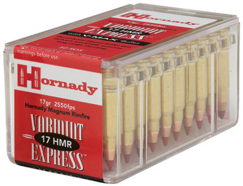 Hornady Varmint Express 17 HMR 17 Grain V-Max 83170