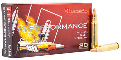 Hornady Superformace 30-06 Springfield 165 Grain Copper Alloy eXpanding