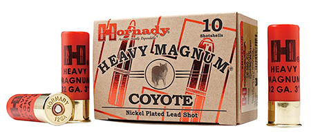 Hornady Heavy Magnum Coyote 12 Gauge 1 1/2 oz Grain Nickel-Plated Lead