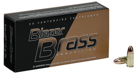 CCI Blazer 9mm 115 Grain Full Metal Jacket