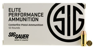 Sig Sauer Elite 40 S&W 165 Grain V-Crown Jacketed Hollow Point