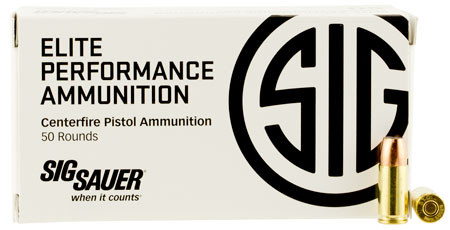 Sig Sauer Elite 9mm 124 Grain V-Crown Jacketed Hollow Point