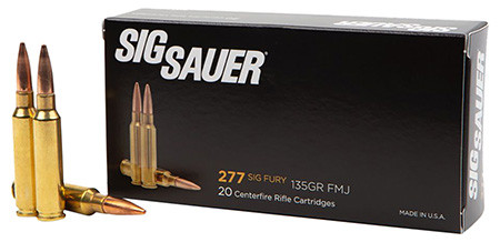 Sig Sauer Elite 277 Sig Fury 135 Grain Full Metal Jacket