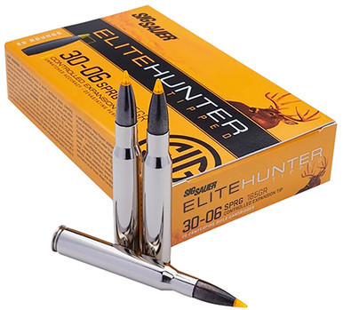 Sig Sauer Elite Hunter Tipped 30-06 Springfield 165 gr Controlled Expansion Tip