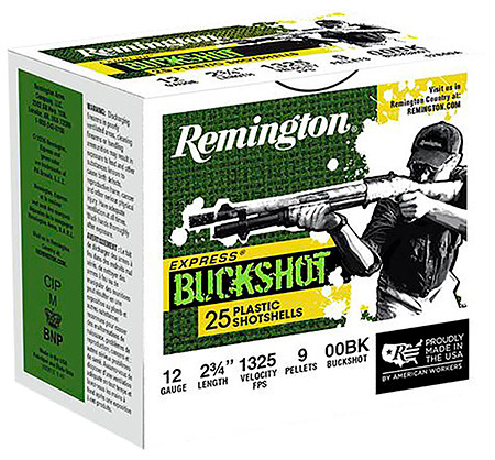 Remington Express 12 GA 9 Pellets 00 Buck Shot view 2