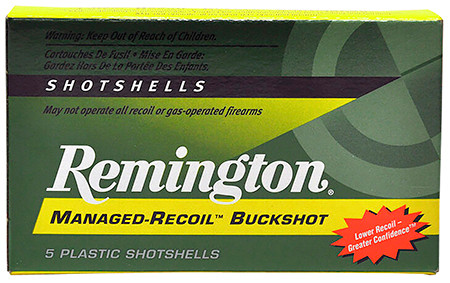 Remington Managed Recoil 12 GA 8 Pellets 00 Buck Shot view 2