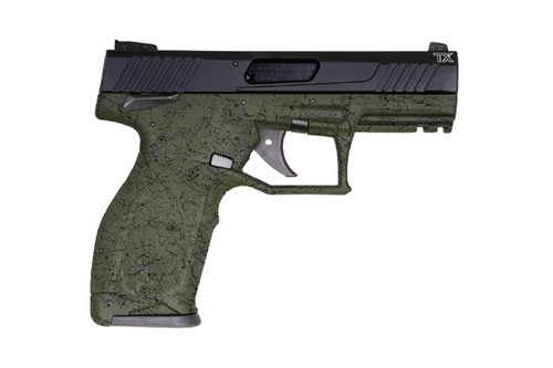 Taurus TX22 Green/Black Splatter 22 LR Manual Safety view 3