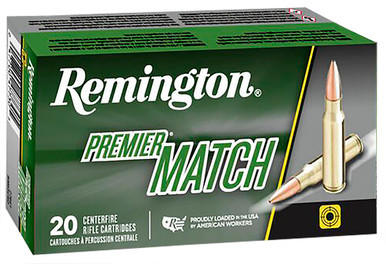 Remington Premier Match .223 Rem 69 Grain Sierra MatchKing BTHP
