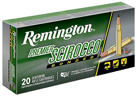 Remington Premier Scirocco Bonded 30-06 Springfield 180 Grain Swift Scirocco Bonded