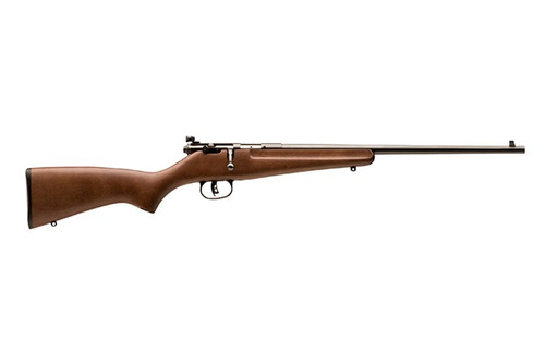 Savage Rascal 22 LR Black/Hardwood 13815