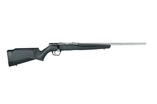 Savage B17FVSS 17 HMR Stainless/Black view 2