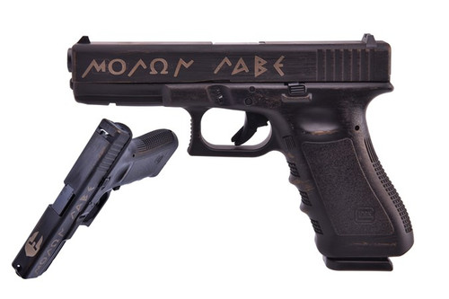 Glock 17 Gen3 9 mm Black Spartan view 2