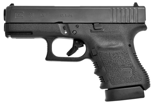 Glock 36 Gen 3 .45 ACP 3.78" Black