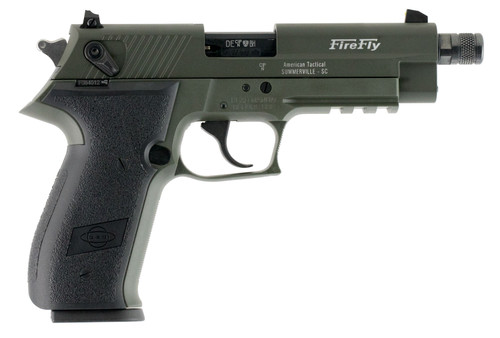 ATI GSG FireFly 22 LR 4.9" OD Green view 2