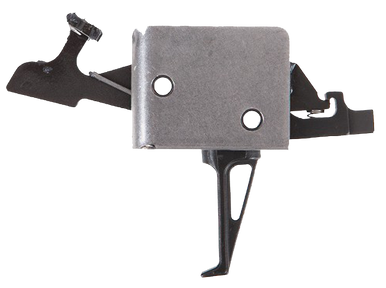 CMC Triggers Drop-In AR 15 Two Stage Flat Trigger with 24 lbs Draw Weight Black