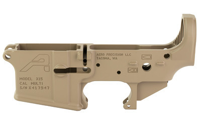 Aero Precision AR15 Stripped Lower Receiver Gen 2 FDE Cerakote