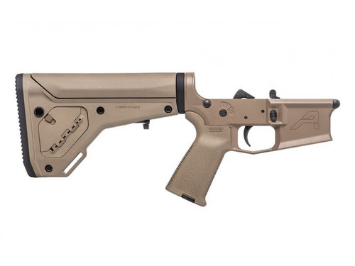 Aero Precision M4E1 Complete Lower Receiver w/ MOE Grip & UBR GEN2 Carbine Stock FDE Cerakote