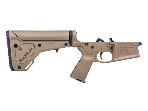 Aero Precision M5 Complete Lower Receiver w/ MOE Grip & UBR GEN2 Carbine Stock FDE Cerakote