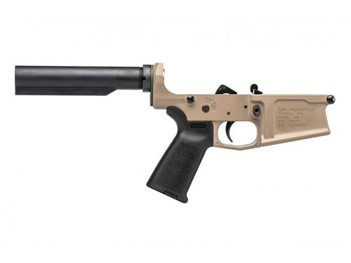 Aero Precision M5 Complete Lower Receiver Magpul MOE Grip No Stock FDE