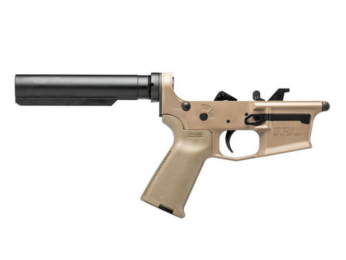 Aero Precision EPC-9 9/40 Carbine Complete Lower w/ MOE Grip No Stock FDE/FDE