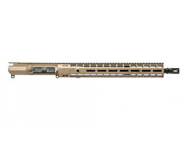 Aero Precision M4E1-E NO FA Complete Upper 16" 5.56 Mid EM15 FDE
