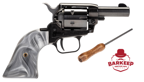 Heritage Barkeep 22LR 2" Black/Gray Pearl