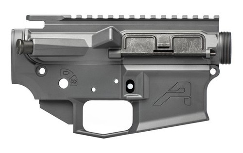 Aero Precision M4E1 Threaded Assembled Receiver Set Sniper Grey Cerakote