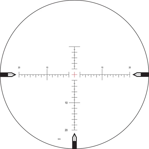 Nightforce ATACR 5-25X56mm ZeroStop™ .250 MOA DigIllum™ PTL MOAR™