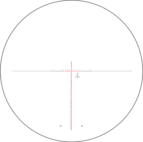 Nightforce NX8 2.5-20X50mm F1 ZeroStop™ .1 Mil-Radian DigIllum™ PTL Mil-C™