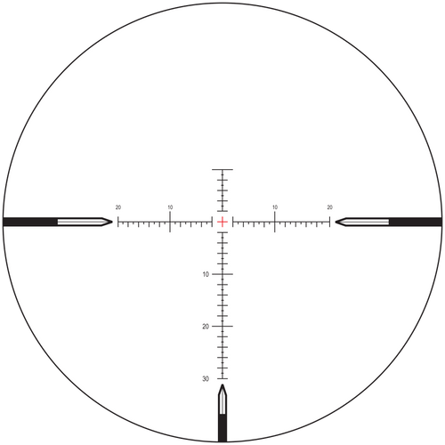 Nightforce SHV 4-14X56mm .250 MOA Center Only Illumination MOAR™