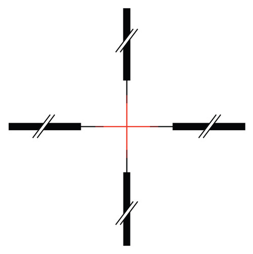 Trijicon 1.5x24 Compact ACOG Scope, Red Crosshair Reticle