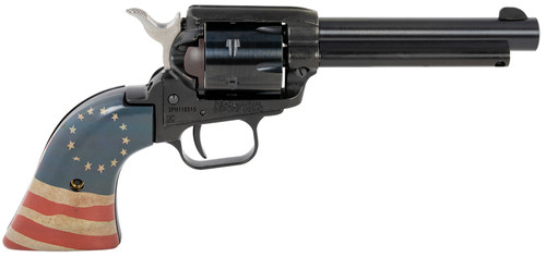 Heritage Rough Rider 4.75" Black/American Flag 22LR view 3