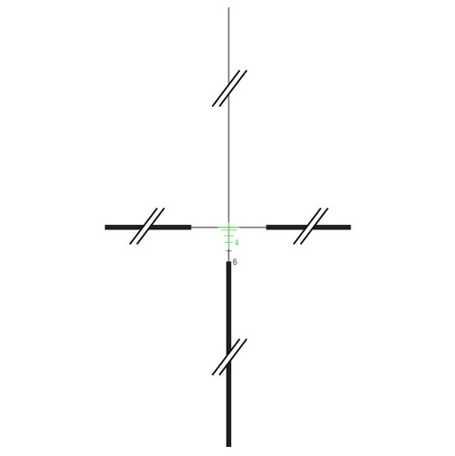 Trijicon LED ACOG 4x32 Green .223 Crosshair Reticle TA02-C-100390