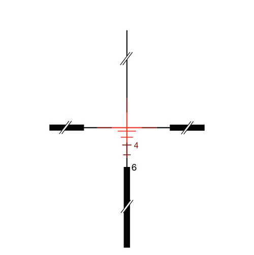 Trijicon ACOG 4x32 Red Crosshair .223 BAC Reticle