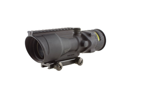 Trijicon ACOG 6x48 Dual Illuminated Amber Chevron .223 BAC Reticle view 2