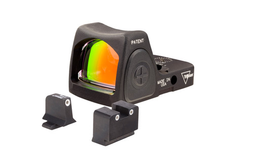 Trijicon Dual Defense Kit RMR Type 2 Adjustable LED 3.25 MOA Red Dot & Sig Sauer Night Sight Suppressor Set view 2