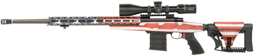 Howa M1500 APC American Flag 6.5 Creedmoor w/ 4-16x50mm Nikko Stirling Scope view 4