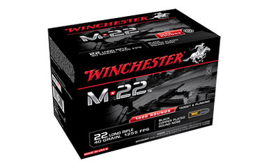 Winchester M22 22 LR 40 Grain Copper Plated Round Nose