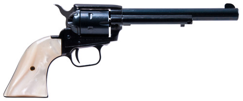 Heritage Rough Rider 6.5" Black/White Pearl 22LR/22 Magnum