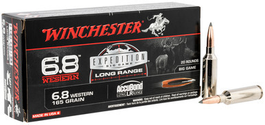 Winchester Expedition Big Game 6.8 Western 160 Grain Nosler AccuBond Long-Range