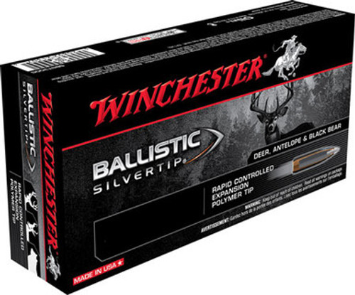 Winchester Ballistic Silvertip 300 WSM 150 Grain Rapid Controlled Expansion Polymer Tip SBST300S