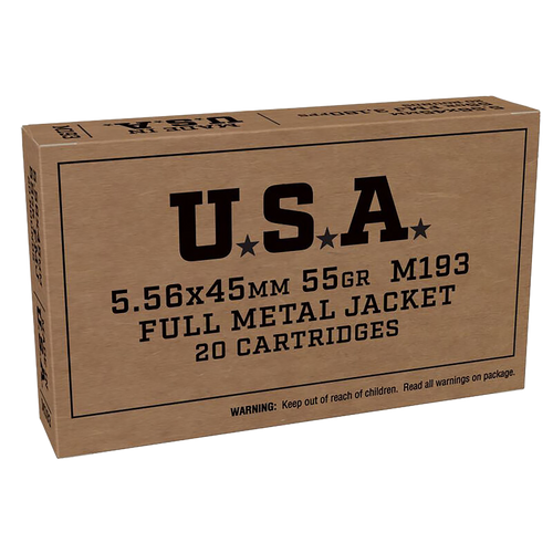 Winchester Service Grade 5.56 NATO 55 gr Full Metal Jacket view 2