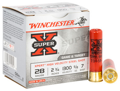 Winchester Super X Xpert High Velocity 28 Gauge 5/8 oz 7 Shot