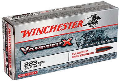 Winchester Varmint X 223 Rem 55 Grain Polymer Tip Rapid Expansion