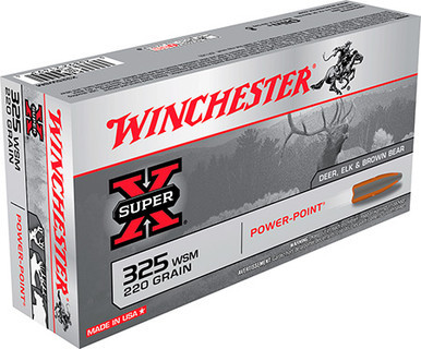 Winchester Super X 325 WSM 220 Grain Power-Point