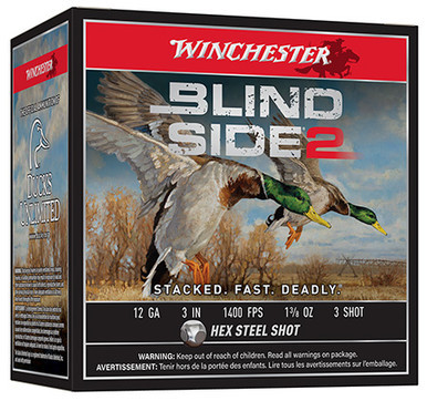 Winchester Blind Side 2 12 Gauge 1 3/8 oz 3 Shot